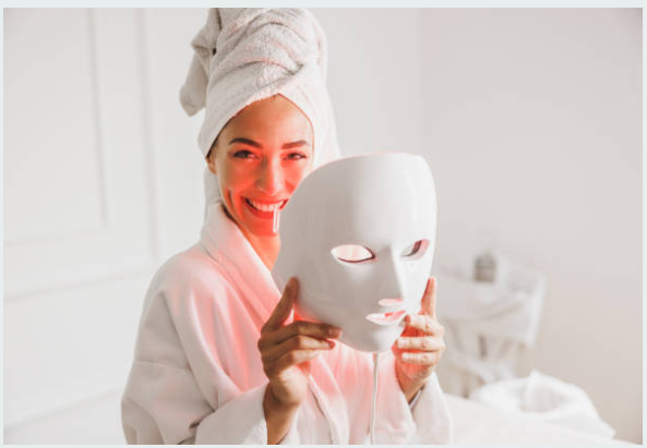 Masque Facial LED Rechargeable